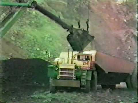 Peabody Coal Company 3850-B Shovel Sinclair Surface Mine Clip