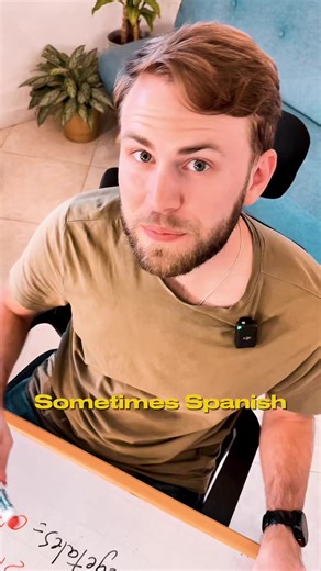 Spanish is sometimes way easier than you think. For example, look at how many moments you can use the verb “cortar”, same verb. Tons of real-life situations. And honestly, the biggest hack to boost your Spanish fast? Follow us. It’s free… so there’s literally no excuse 😄 #spanishhack #spanishteacher #spanishvocabulary #secondlanguage #easyspanish