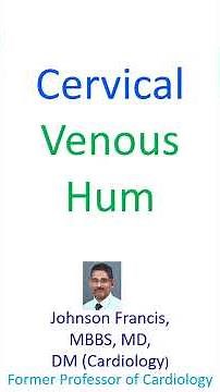 Cervical venous hum