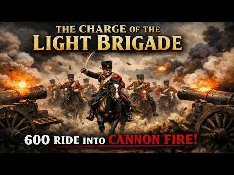 The Charge of the Light Brigade (1854) | 600 Soldiers Rode Into Cannon Fire | Crimean War