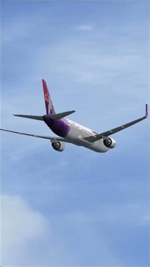 Check this out in Flight Simulator X! flying my fav plane Hawaiian 767-300ER!