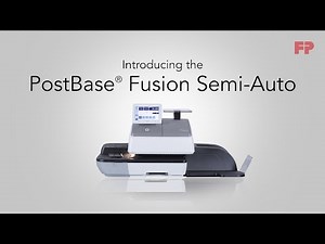 Introducing the PostBase Fusion Semi-Auto Postage Meter