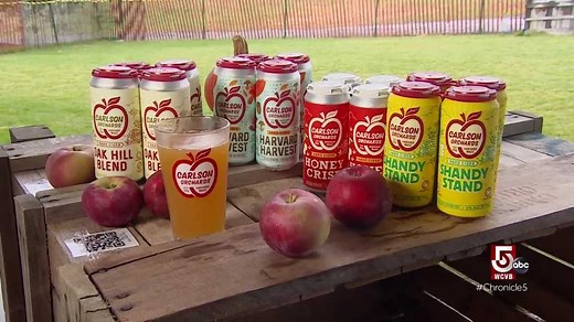 Carlson Orchards fresh and hard cider blends are homegrown