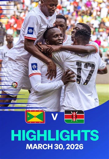 Grenada vs. Kenya: FIFA Series Highlights