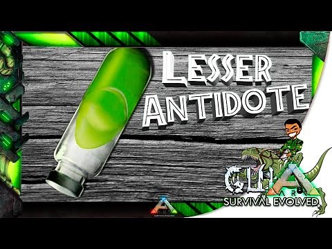 ARK Survival Evolved | COMO HACER EL LESSER ANTIDOTE