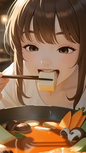 Hot Pot ASMR | Cozy Anime Food Sounds #hotpotasmr #animeasmr #asmrsounds #aestheticfood #dreamlife