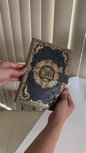 Discover the Vintage Journal Notebook with Passcode Lock