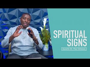 SPIRITUAL SIGNS - IBIMENYETSO BY'UMWUKA | Hour of Value | With Apostle Dr. Paul M. Gitwaza