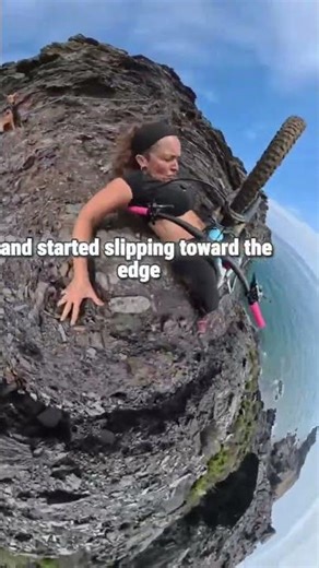 ⚠️ Close Call! Dog vs Cliff Biker + Crazy Stair Bike Crash! 😱🚴