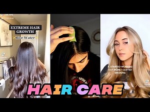 Hair Care Tips and Routine TikTok Compilation✨ #1 | Vlogs from TikTok