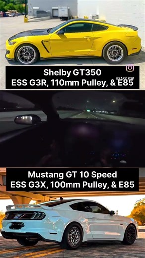 ESS vs ESS… But One Got EMBARRASSED 👀 #mustang #racing #e85 #supercharged