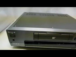 Sony DHR-1000 NTSC VCR Plus+ Mini DV Digital Video Cassette Player/Recorder