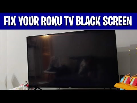 Roku TV Black Screen But Sound Works? Do THIS Fix!