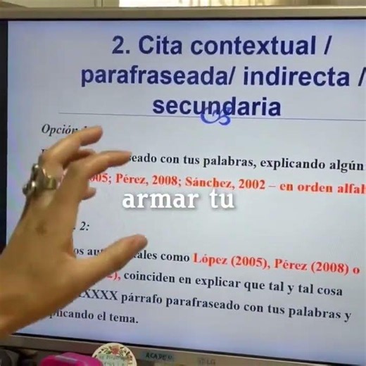 Normas APA Cómo parafrasear