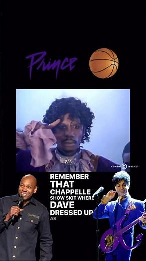 Prince in his own words about the Dave Chappelle classic skit.