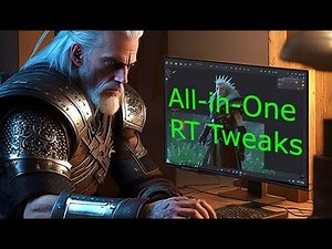 Nvidia Memory Leak Fix - Witcher 3 Next Gen 4.01 Mod: All-in-One RT Performance Tweaks - FPS Comparison