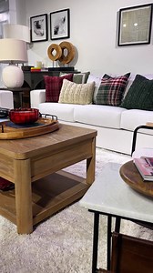2.6K views · 3 comments | Designer @wedecorhs styled the coziest living room using her favorite pieces from Mor Furniture and we couldn't be more obsessed! Which item is your favorite?  #holidaydecor #homedecor #interiordesign #livingroomupdates #coffeetabledecor #cozyhomes | Mor Furniture for Less | Facebook