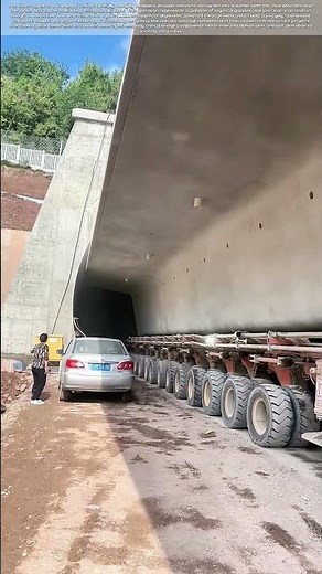 Tunnel Transit: Navigating a Precast Bridge Girder Through Tight Spaces
