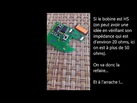 Transpondeur HS d'une clé twingo.