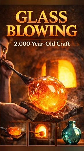 The Skill Behind Glass Blowing Explained