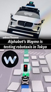 13K views · 51 reactions | Alphabet’s Waymo has partnered with Japan's largest taxi company to test the robotaxis in Tokyo.  | Yahoo Finance | Facebook
