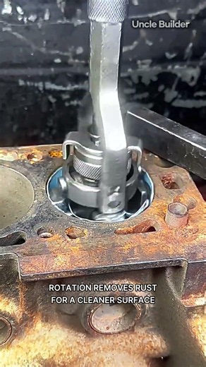 How Cylinder Honing Restores Rust-Damaged Engine Blocks #machining #enginebuilding #automotive