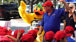 2.8K views · 54 reactions | Stew and Kim Leonard visited students at...