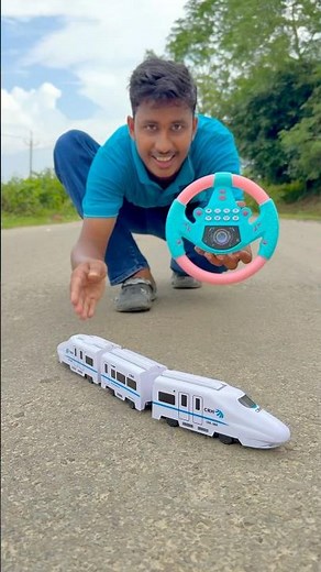 White bullet train fitting remote wala