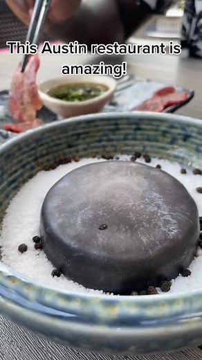 874K views · 4.7K reactions | At Lucky Robot Japanese Kitchen in Austin, Texas, you can cook me on a hot stone right at your table while enjoying gorgeous sushi, including vegan sushi options! #travel #texas #travelblogger | My Curly Adventures | Facebook