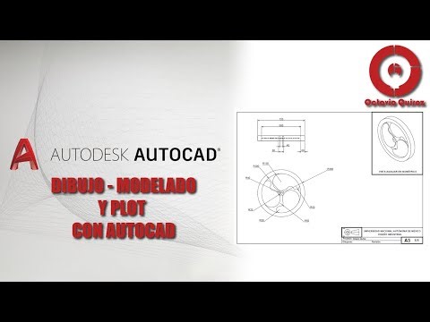 Dibujo y Modelado e Impresión - Drawing and Modeling and Plot - AutoCAD