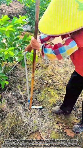 Making A Self-Made Tool For Quick And Accurate Stake Driving.