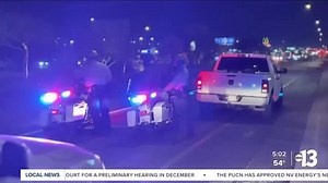 Thank you to KTNV Channel 13 Las Vegas and Abel Garcia KTNV for joining our Traffic Bureau during a recent ride-along and highlighting the urgent work our officers are doing to save lives on our roadways. He saw up close how our officers are cracking down on the extremely dangerous and reckless driving behaviors that are killing people. Watch this story | LVMPD