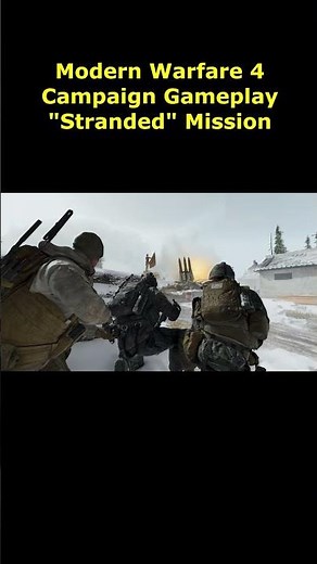 Modern Warfare 4 Stranded Korean Campaign Mission Gameplay Walkthrough! (COD MW4 Stranded Campaign)