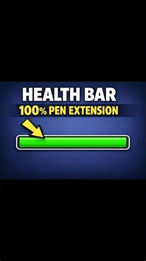 How to Make a Health Bar Using 100% Pen Extension