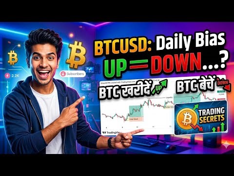 What is next direction in #BTC | How to use SMC structure mapping in live market 📊