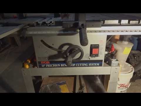 Ryobi BT3000 - Vacuum and Dust Deputy Setup