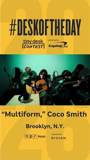 #DeskOfTheDay: "Multiform," Coco Smith