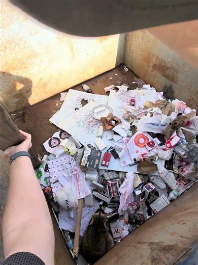 Evicting another trash panda