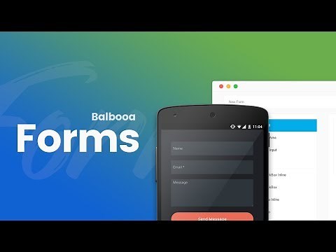 Balbooa Joomla Forms - Overview/Demo