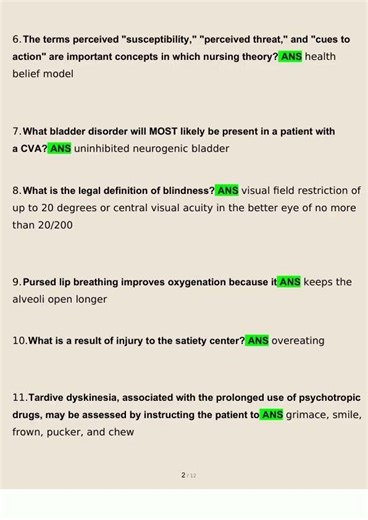 CRRN Test 2025 2026 Questions and Answers Verified Answers