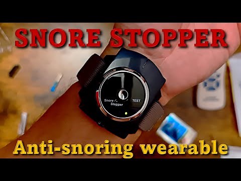Snore Stopper Anti Snoring Wearable Wrist Band Device Unboxing, Review and Teardown