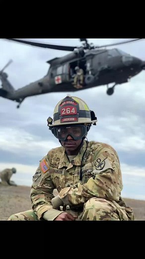 Army Firefighters aka 12M.... Live hoist training.. #firefighter #army #training #12M
