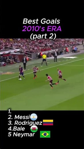 Best Goals 2010's ERA (part 2) #football #messi #fyp #shorts #footballshorts #goals #goat #soccer