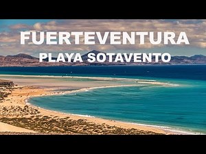Costa calma playa Sotavento Fuerteventura