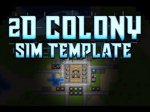 2D Colony Sim Template - Asset Store - Features Video