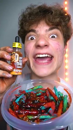 EXTREME Takis Mix 🔥 (Spicy Challenge)