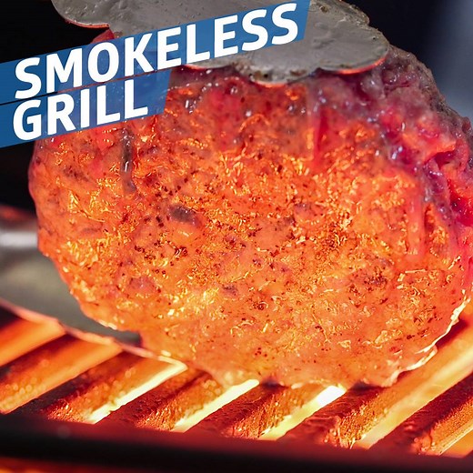 261K views · 1K reactions | You say you live in a tiny apartment? Should you buy a smokeless indoor grill? | Eater | Facebook