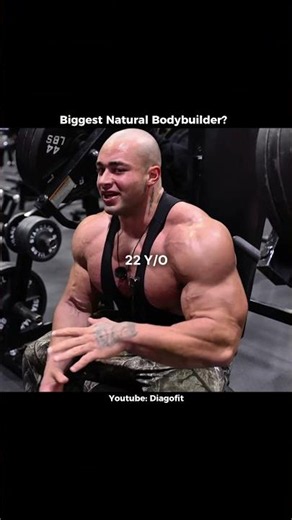Biggest Natural Bodybuilder? #bodybuilding #fitness #gym #transformation