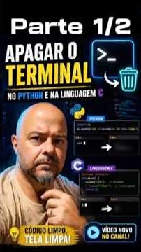 Learn how to clear the terminal using Python and Ling C on Windows/Mac/Linux - part 1/2