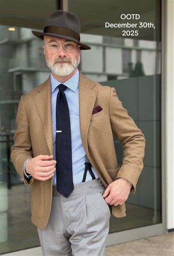 Today’s OOTD from Walker’s Closet. Featuring a mix of classic menswear pieces with a modern twist. Music: “Love Song” by Thomas Stringfellow. #OOTD #Menswear #WalkersCloset #FashionInspo @etonshirts @Pini Parma @THOM BROWNE @Jaeger-LeCoultre @JJ Hat Center NYC @gentlemensfootwear @Crockett & Jones